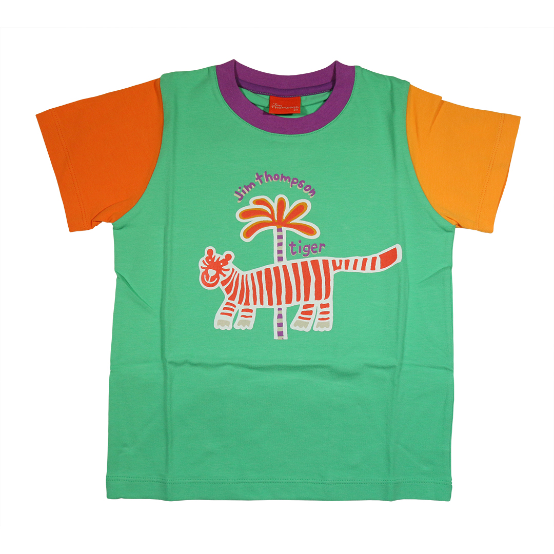 【Jim Thompson】子供服 Ｔシャツ（トラさん）