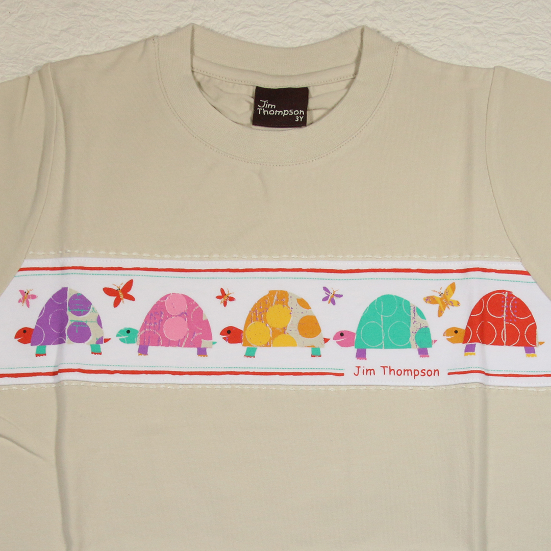 Jim Thompson】子供服 Ｔシャツ（カメさんブラザーズ） / アジアン雑貨