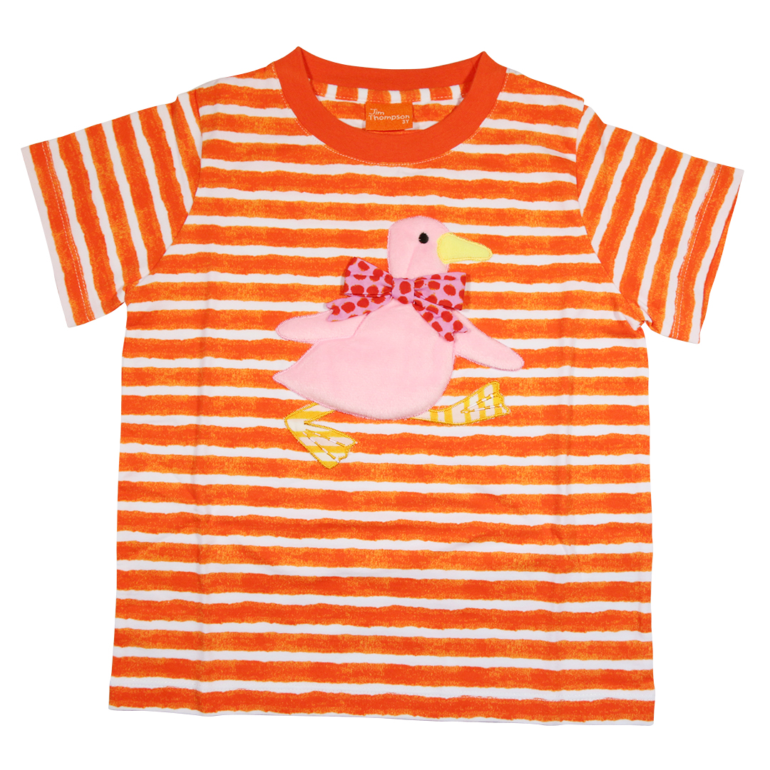 【Jim Thompson】子供服 Ｔシャツ（あひるさん）