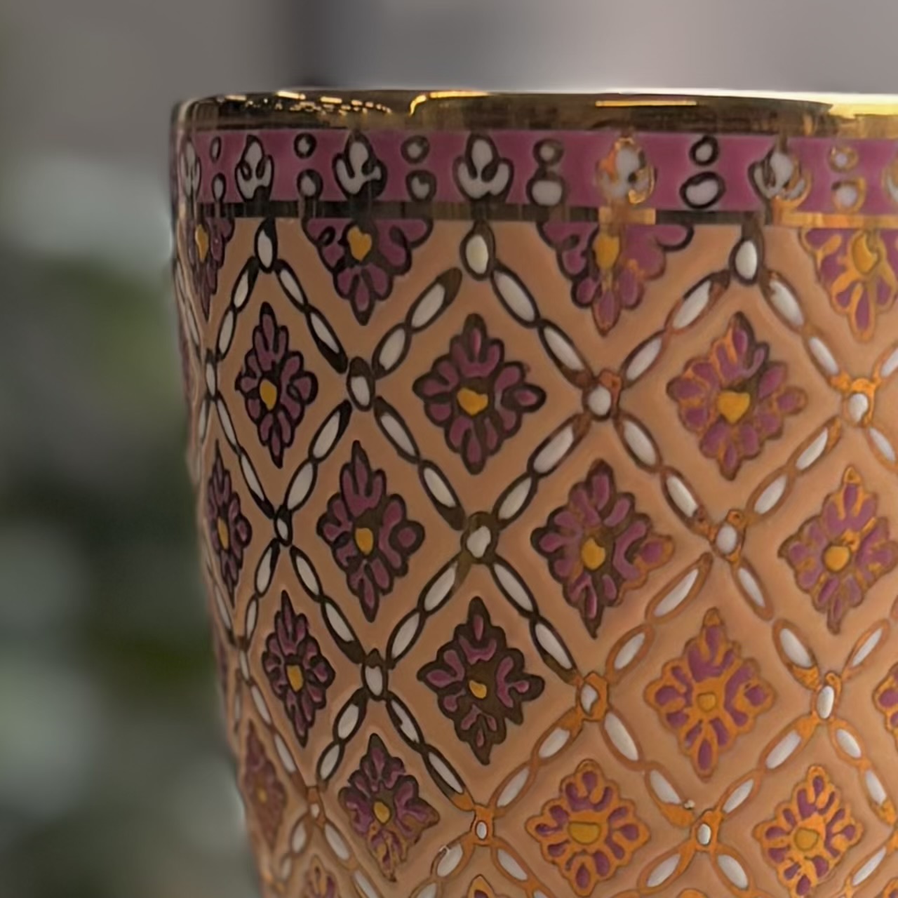 【ベンジャロン焼き】ワイングラス