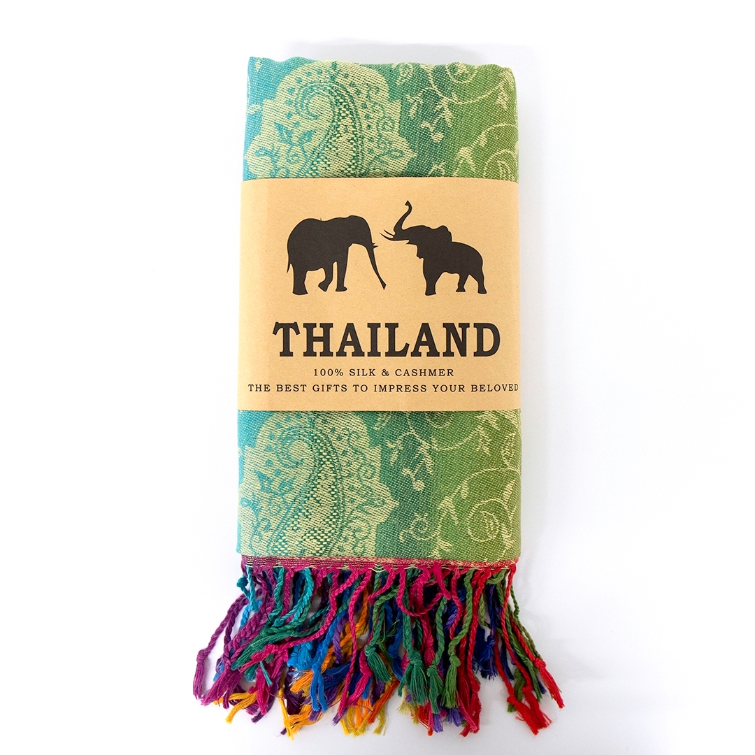 タイシルクタッチストール