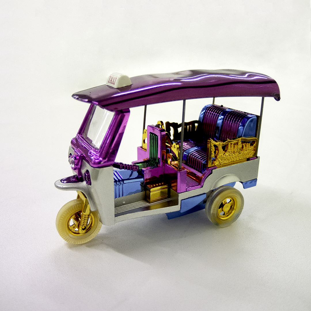 トゥクトゥクの置物（カラフル:大）