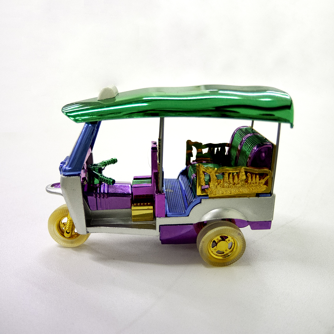 トゥクトゥクの置物（カラフル:大）