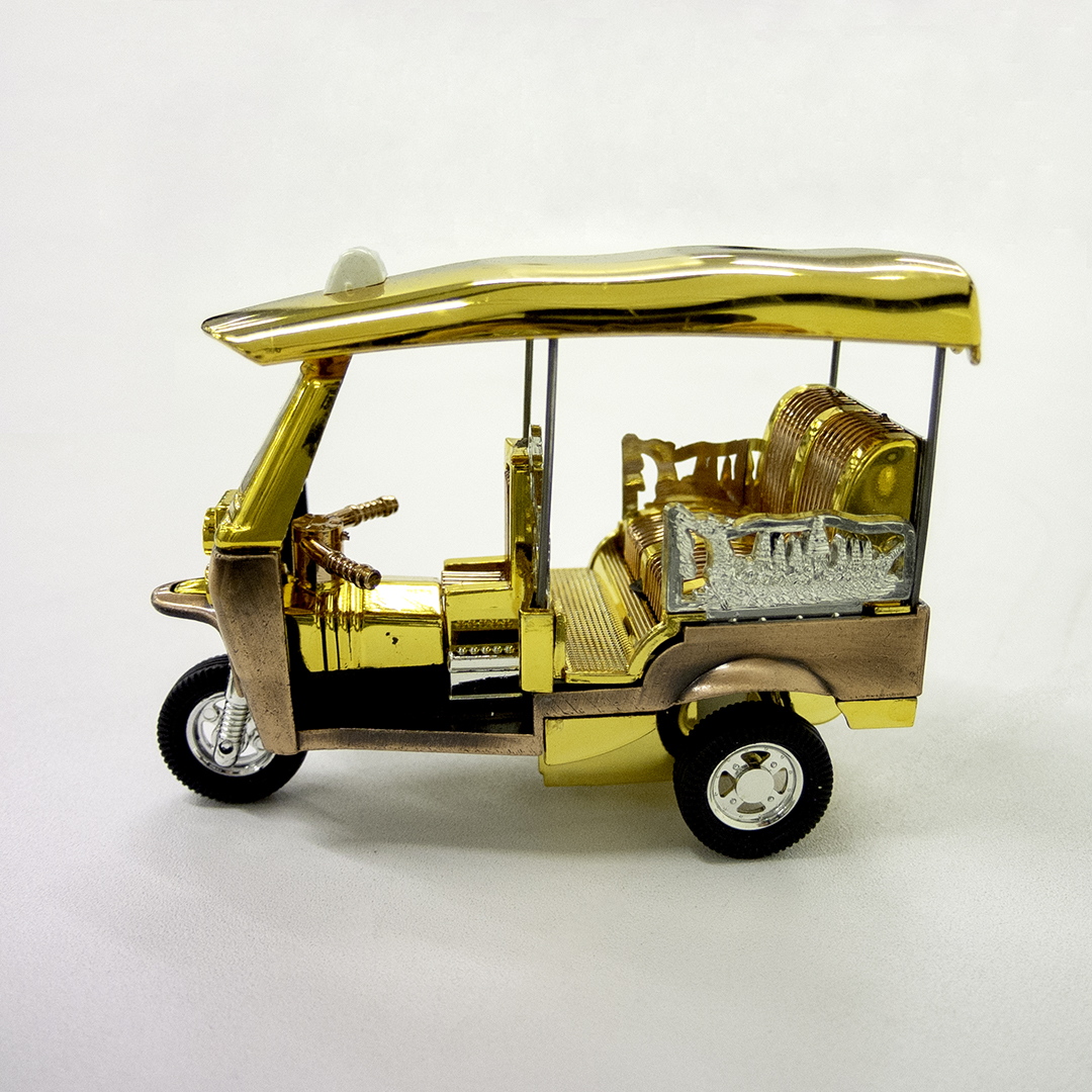 トゥクトゥクの置物（カラフル:大）