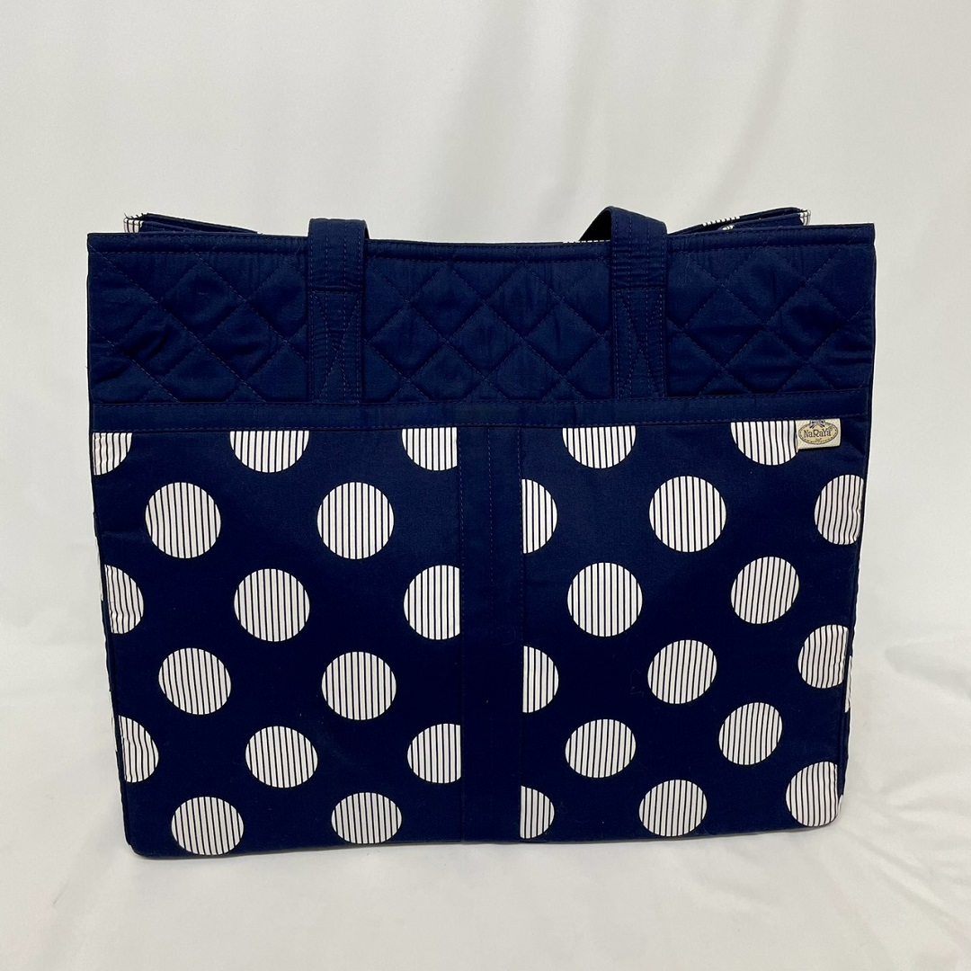 【アウトレット】【NaRaYa】水玉のトートバッグ