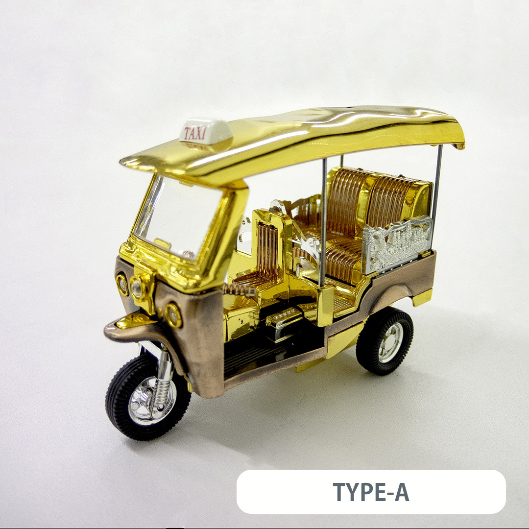 トゥクトゥクの置物（カラフル:大）